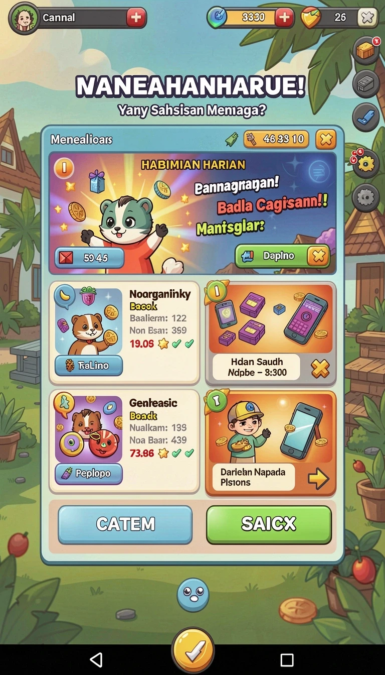 Beragam pilihan permainan menarik dalam aplikasi Download kenzototo APK untuk Android.