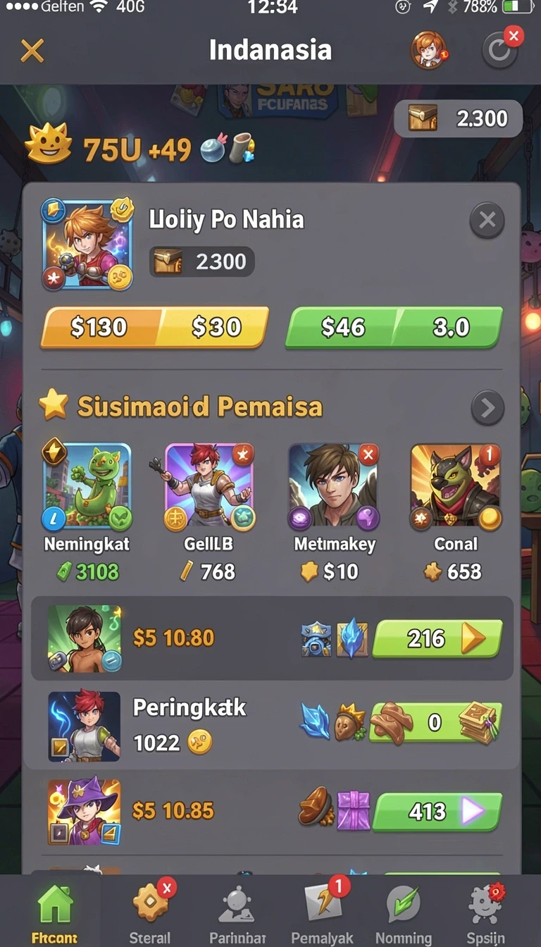 Beragam pilihan permainan menarik dalam aplikasi Download poker88 APK untuk Android.