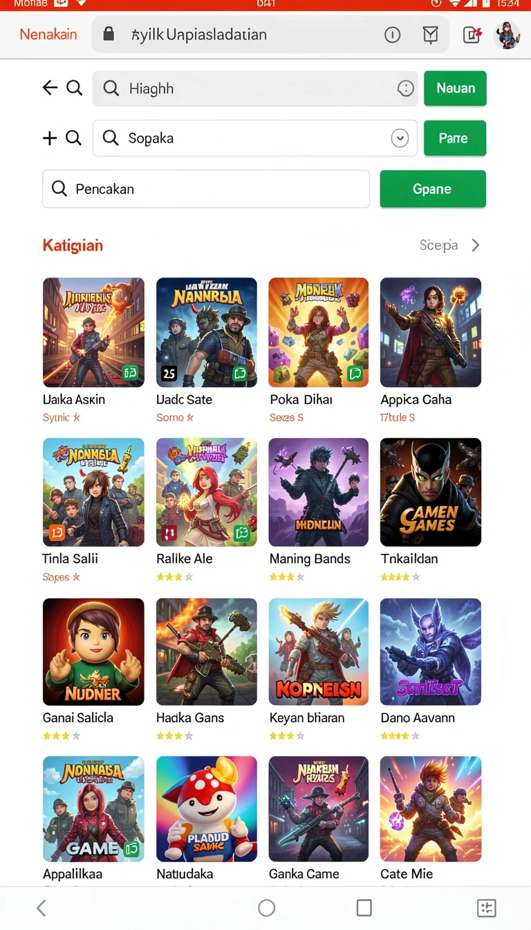 Beragam pilihan permainan menarik dalam aplikasi Review Aplikasi adg62.